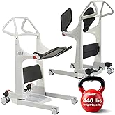Molift Transfer Pro Manual Sit to Stand Lift for Elderly, Stand Assist | 440 lb Capacity, Hospital-Grade Seated Transfer Aid, Rehab and Home Care, Caregiver Aid, 2025 Red Dot Award Winner