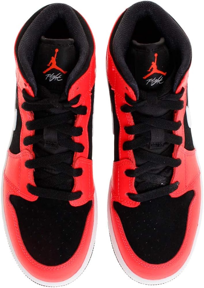 air jordan 1 mid black infrared 23