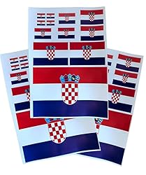 EUIOSFDC Decal in Multiple Sizes Croatia Flag