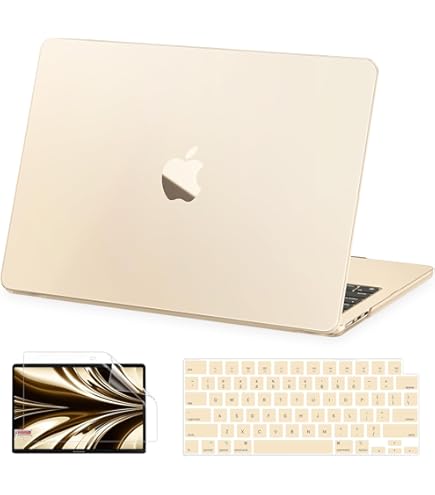 Amazon.com: KEROM Starlight Case for MacBook Air 13 inch 2025-2022