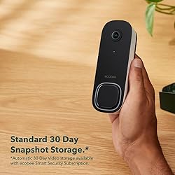 ecobee Smart Video Doorbell Camera (Wired) - with