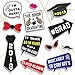 Graduation Party - Fun Photo Booth Props Kit - 45 Count - Extra Large Size High School or College Graduation 2018