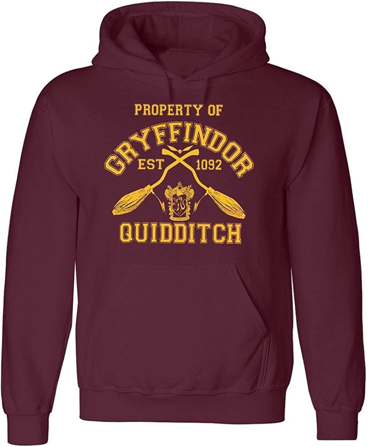 Team Gryffindor Hoodie Inspired by Harry Potter Quidditch New Kids Sizes (911 Years) Marron