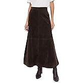 JOE'S JEANS Women's The Tavi Vegan Suede Skirt