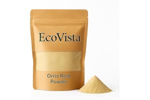ECOVISTA Organic Orris Root Powder | 100% Pure & Natural | 4 Ounces | Aromatic & Therapeutic Herb