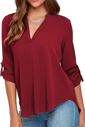 womens casual blouses