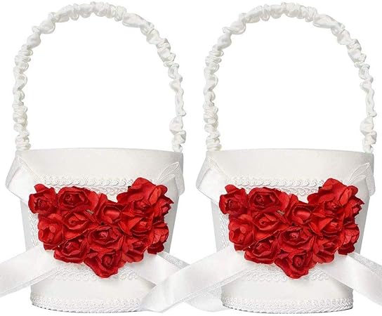 flower girl baskets amazon uk
