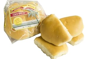 ROYAL CARIBBEAN BAKERY Jamaican Style Coco Bread, 16 Oz., 4 in a Pack (4 Packs)