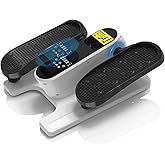 Under Desk Elliptical Machine, Electric Seated Pedal Exerciser,Elliptical Leg Exercisers for Seniors,Mini Ellipse Leg Exerciser with Remoter,12 Adjustable speeds Pedal Exerciser