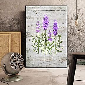 Framed Canvas Wall Art for Living Room, Bedroom Wood Panel Floral Canvas Prints for Home Decoration Ready to Hang - 16x24 inches