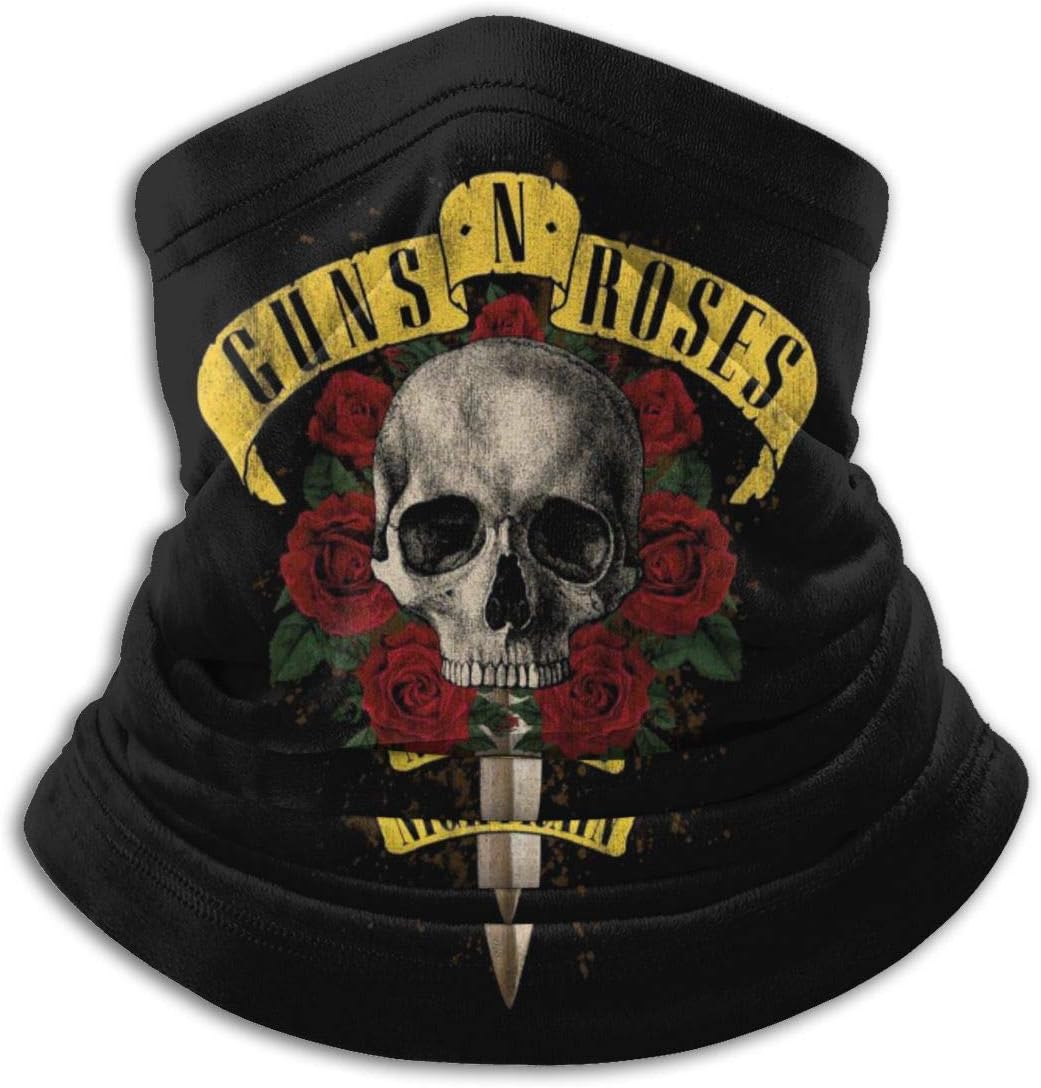Guns N Roses Unisex Fashion Face Bandanas Head Band Wears Scarf Face Tube Neck Scarf