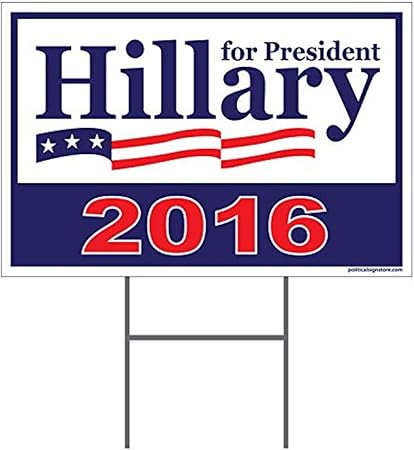 Amazon Com Imagine This Hillary Clinton For President 2016 Yard Sign Garden Outdoor