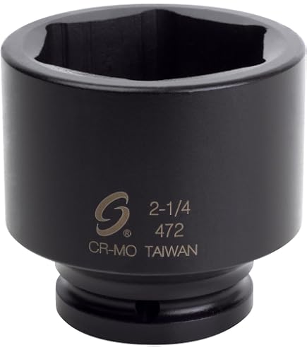 SUNEX Tools 3/4 in. Drive 2-1/8 in. 6-Point Impact Socket, CR-MO
