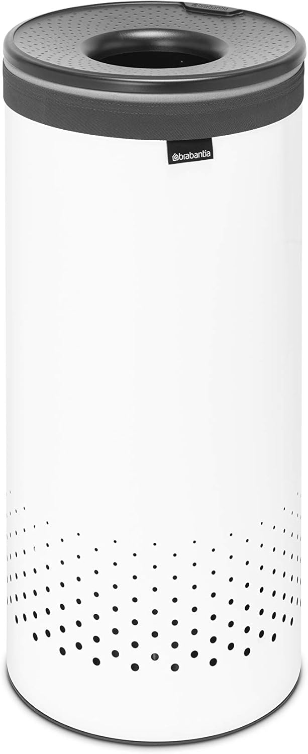 Laundry & Cleaning Brabantia Laundry Bin 35L White Laundry Bins