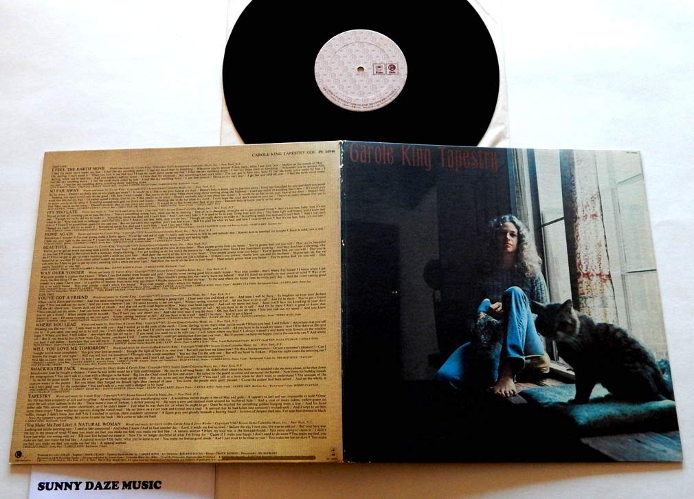  Carole King Tapestry aa111aa Ode Records 1971 One Used Vinyl LP