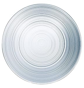 Image of Arc International 116833 Set of 6 Dinner Plates, 10.5 inch, Clear