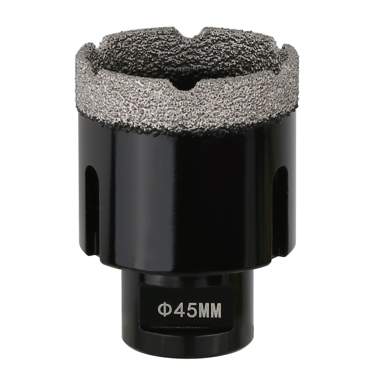 Vearter 45mm Dry Diamond Core Drill Bit, M14 Thread Connection Vacuum Brazed Masonry Hole Saw, Hollow Hole Cutter for Tile, Marble, Granite, Porcelain, Concrete and Quartz Stone