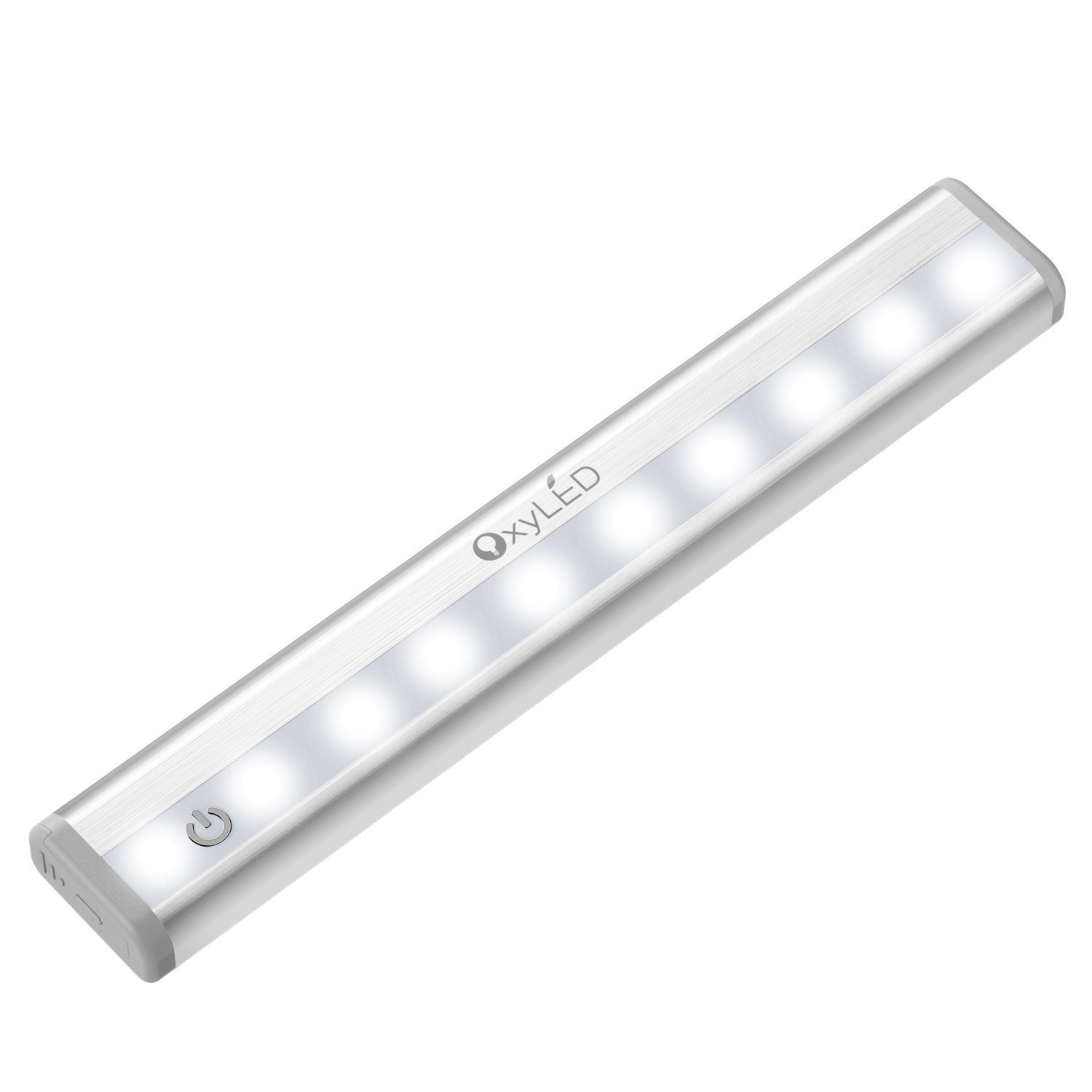OxyLED Tap Lights Dimmable Night Light Bar with Touch Sensor, Battery-Powered Under-Cabinet Light, Closet Light, Wardrobe Light, T-02 Touch