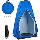 UMIKOOL DIRECT Pop Up Pod Changing Room Privacy Tent, Portable Outdoor Shower Tent, Camp Toilet, Rain Shelter for Camping, Ea