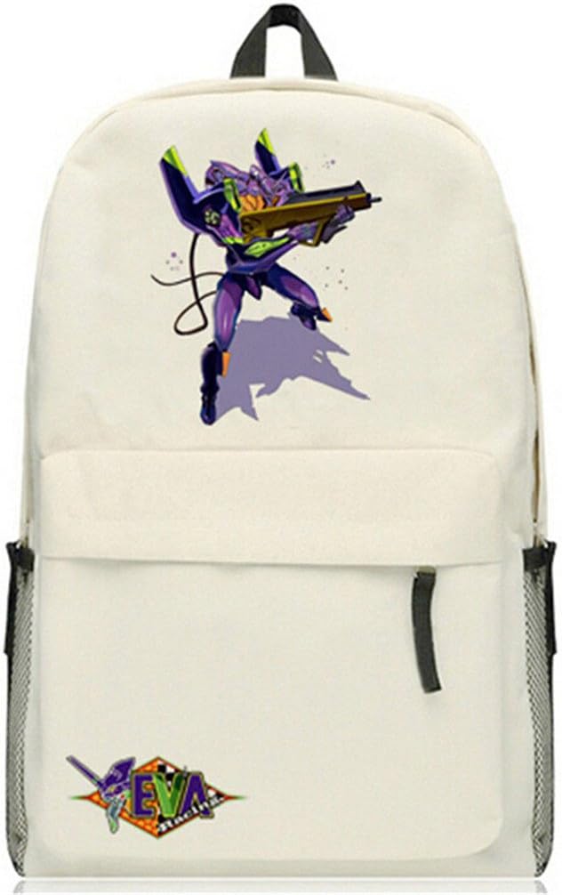 Siawasey Anime EVA Neon Genesis Evangelion Cosplay Bookbag Daypack Laptop College Bag Backpack School Bag