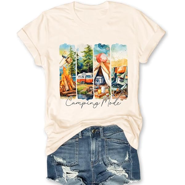 Amazon.com: Cute Camp Besties Shirt Camping Best Friend Camper