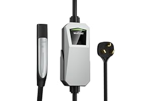 MUSTART Level 2 Tesla Charger, 25A Portable EV Charger with NEMA 10-30 Plug– Unlocking Convenience with One-Touch Release, Compatible with All Tesla Models & Cybertruck