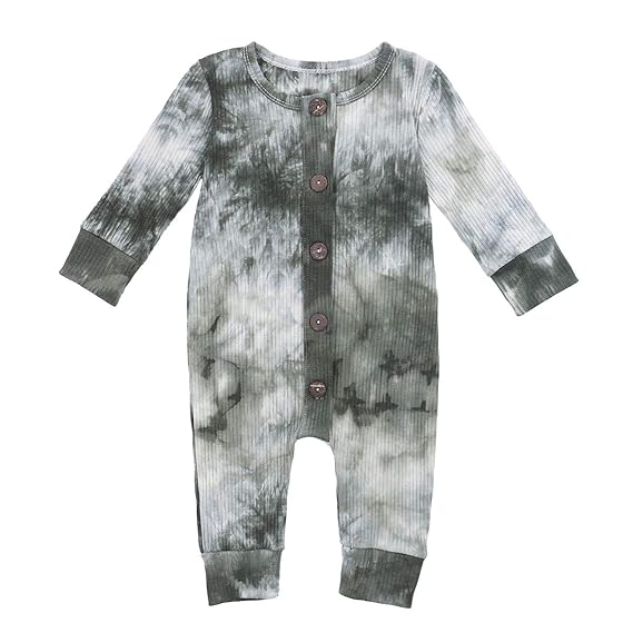baby tie dye romper