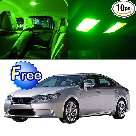 Amazon Com Roadfar Green Super Bright Led Interior Car