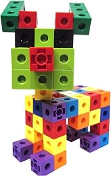 SHAWE Kids Construction Toys Snap Cube Educational Building Set 100 pcs view 4