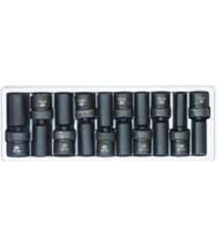 Sunex 1/2" Antrieb 21mm Universalschlag-Stecknuss – Aus Chrom-Molybdän-Stahl