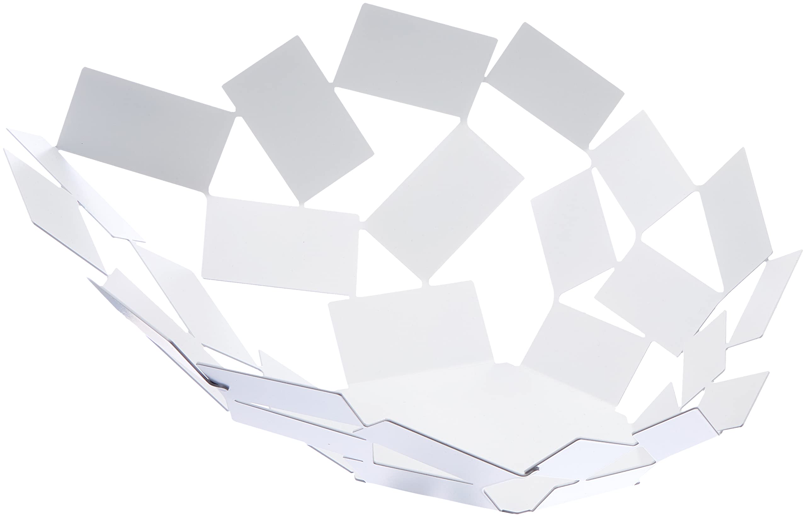 Alessi La Stanza dello Scirocco MT03 W - Centrepiece in Steel Coloured with Epoxy Resin, White