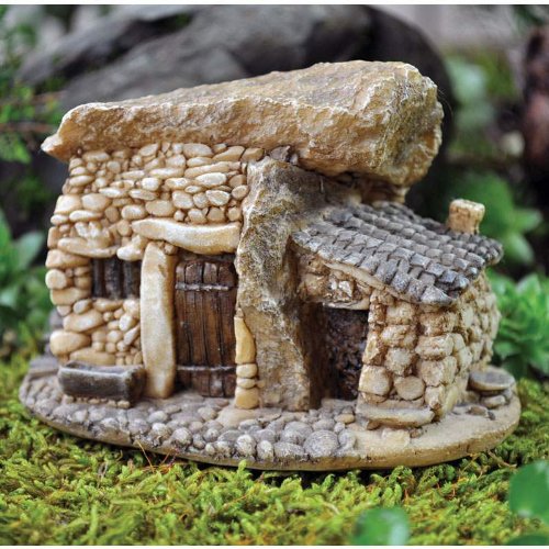 Buy Miniature Fairy Garden Tiny Terrarium Stone House Online at