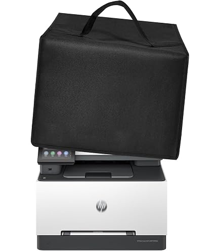 ROTRi Housse De Protection Antipoussière Sur Mesure Pour HP LaserJet Pro MFP M283fdn - Gris, Fabriquée En Allemagne