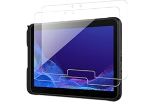 Screen Protector for Samsung Galaxy Tab Active 4 Pro, KZIOACSH 2Pack HD Clear 9H Hardness Anti-Scratch Tempered Glass Film Ca
