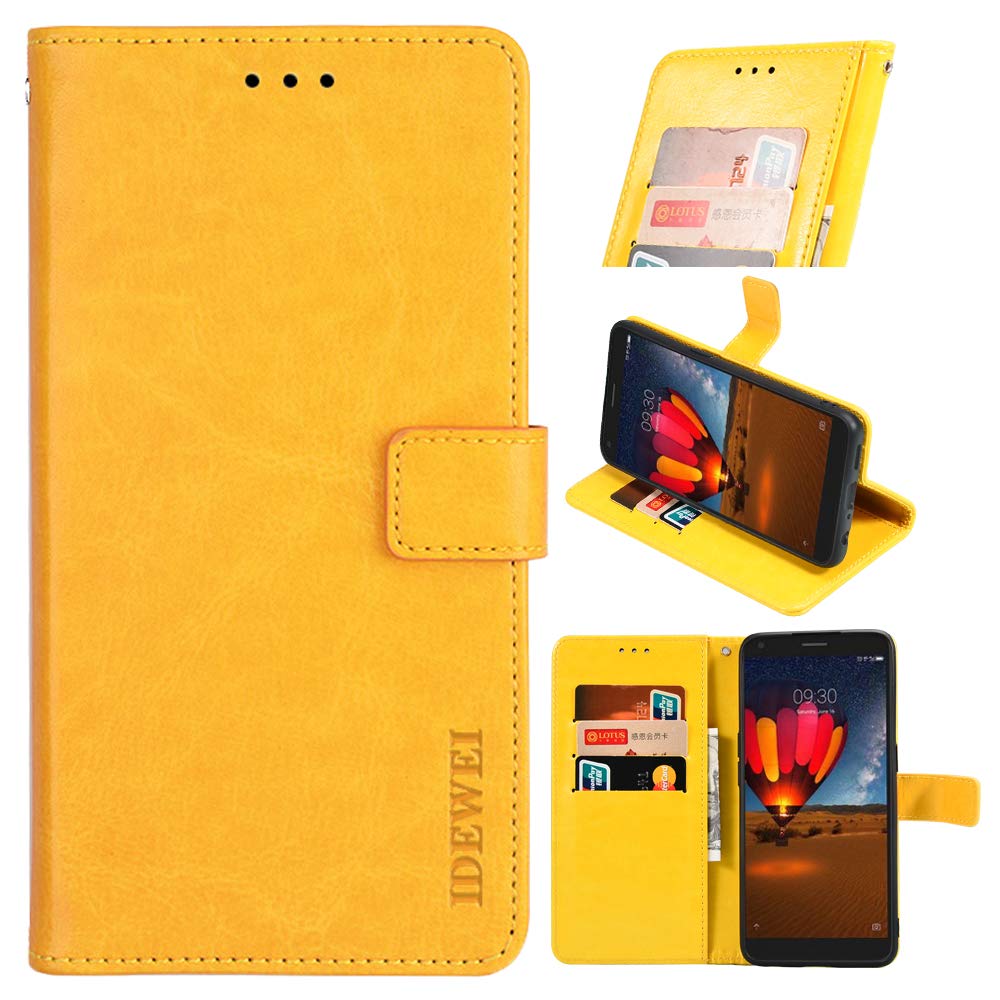 BELLA BEAR For Nokia G42 5G Case [Card Holder] [Kickstand] [Wallet Case] Leather Flip Wallet Case for Nokia G42 5G(Yellow)