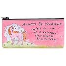 Blue Q Bags, Pencil Case, Always Be Yourself. Unless Your Can Be A Unicorn Then Always Be A Unicorn.