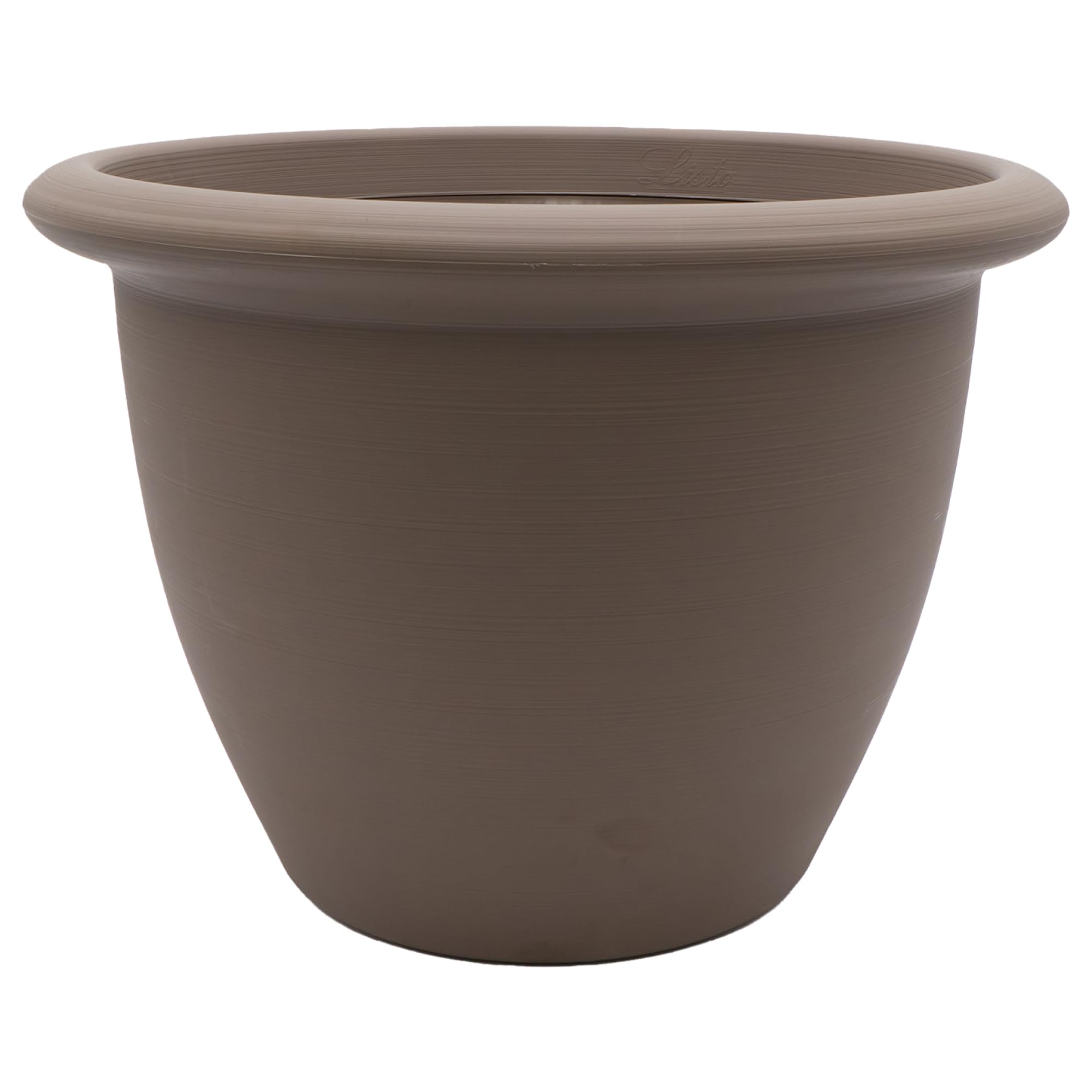 The HC Companies planters, Cappuccino, 9"