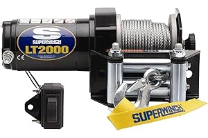Superwinch 1120210 LT2000 12-Volt ATV Winch (2,000 lb Capacity)