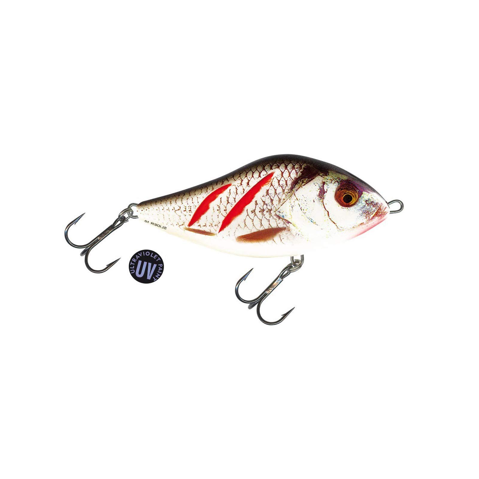 Salmo Slider Floating Wounded Real Grey Shiner 7cm QSD274