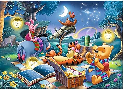 Diamond Painting Kit Winnie The Pooh Kids Diamond Embroidery Cross Stitch DIY Rhinestone Mosaic Full Square Wall Decor Round Drill 70x90