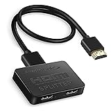 avedio links HDMI Splitter 1 in 2 Out [w/ 4 Ft Hdmi