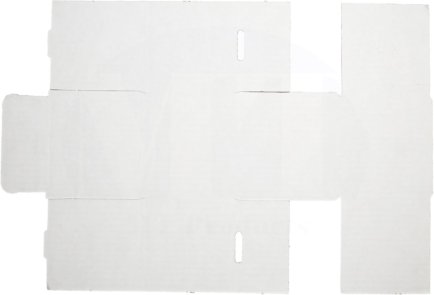 White Corrugated Shipping Boxes/Mailers 4" x 4" x 4" for Storing or Shipping Smaller Items Double Wall Crush Resistant by MT Products (10 Pieces) : Office Products
