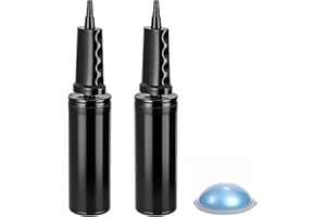 DOLLFORM 2 Pack Exercise Ball Pump Compatible with Bosu Balance Trainer, Portable Hand Air Pump for Exercise Ball - Fast Inflation Hand Ball Pump Replacements for Bosu Balls, Yoga Balls, Fitness Equipment