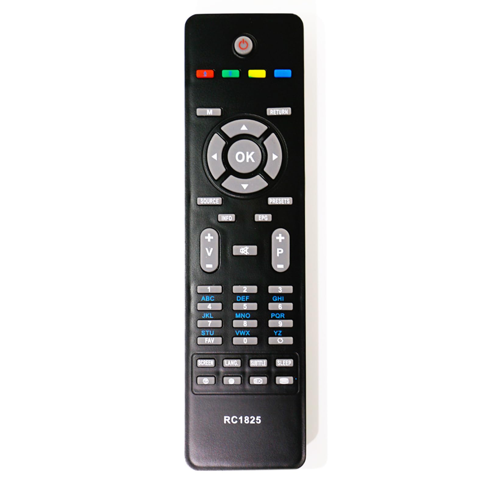ALLIMITY Replace Remote Control fit for Saba LED LCD TV U19A200 U22A200 U22A250 U26A200 U32A200 U42A100 UW22A200 L26A100 L32PV412 LE40PV612 LED1900JC LF321JC S22104LED S26104 S32883 S32905LED