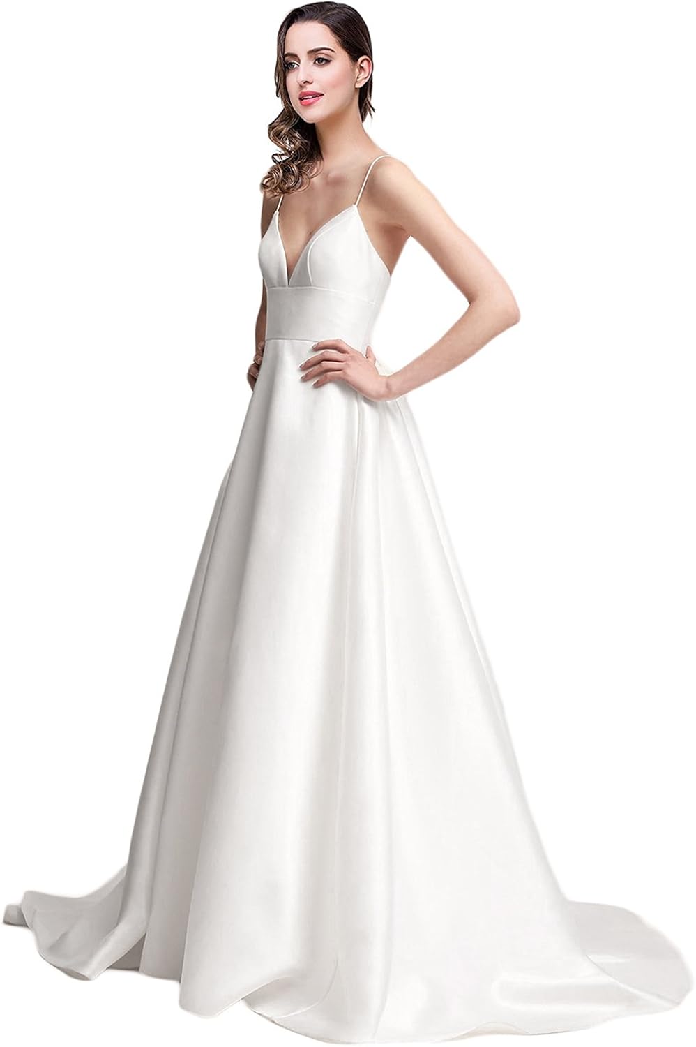 empire waist ball gown wedding dress