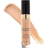 Milani Conceal + Perfect Longwear Concealer Full Coverage Infused with Hyaluronic Acid & Vitamin E, Cover Dark Circles, Blemishes & Skin Imperfections for Long-Lasting Wear - Medium Beige