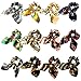 WillingTee 300 Pieces 2.5mm Multicolor Glitter Hair Ties No Crease Hair Bands Bulk Elastics Ponytail Holders 30 Colors