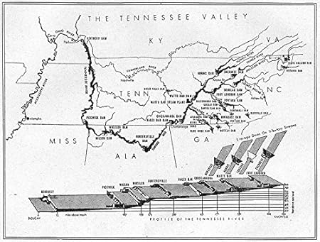 Tennessee The New Deal 1933 The Tennessee Valley Sketch