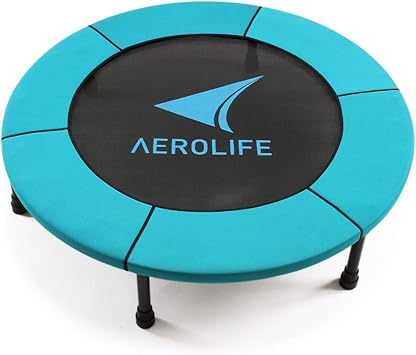 Amazon トランポリン 室内用 大人 フィットネス 子ども 静音 ホームジャンピング 正規店メーカー保証１年 Dr 6600 エアロライフ Aero Life エアロライフ 室内用トランポリン