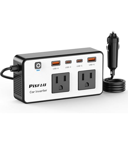 Inversor De Corriente 12V A 220V | 300W-4000W | Doble USB | Onda Sinusoidal Modificada | Para Coche, Solar Y Camping